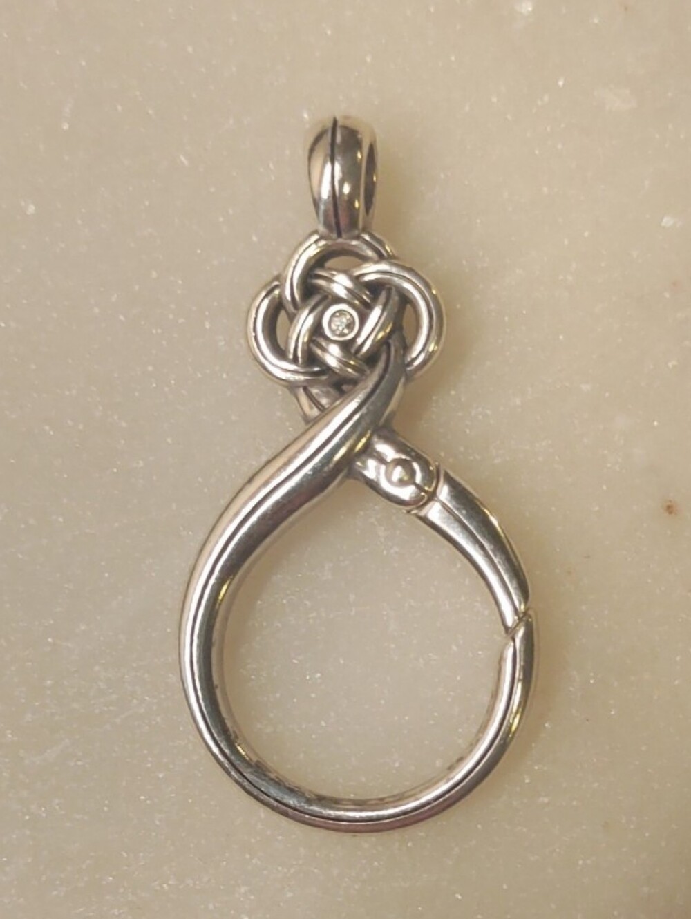 Brighton RARE! Interlok Celtic Knot Charm Connector Holder JM1291 For Necklace